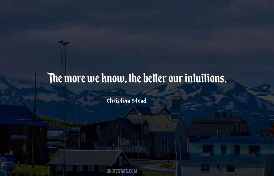 Christina Stead Quotes #34539