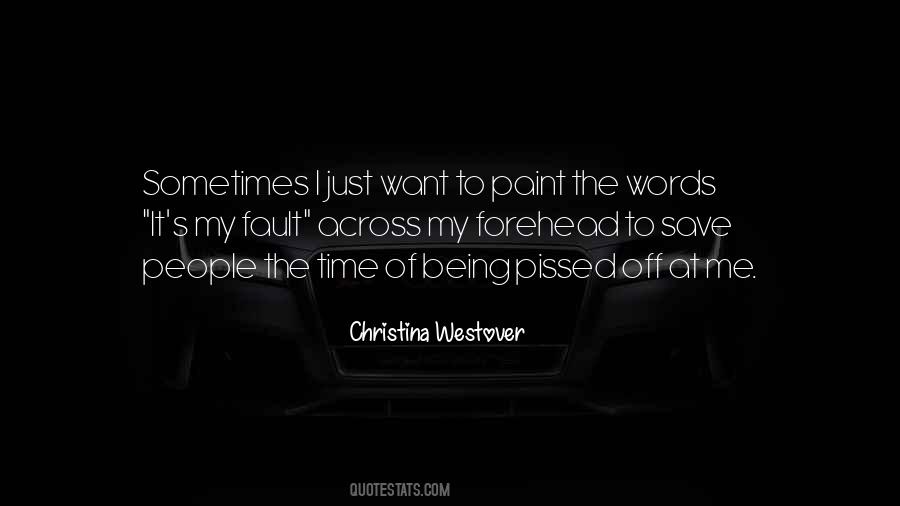 Christina Westover Quotes #1788267