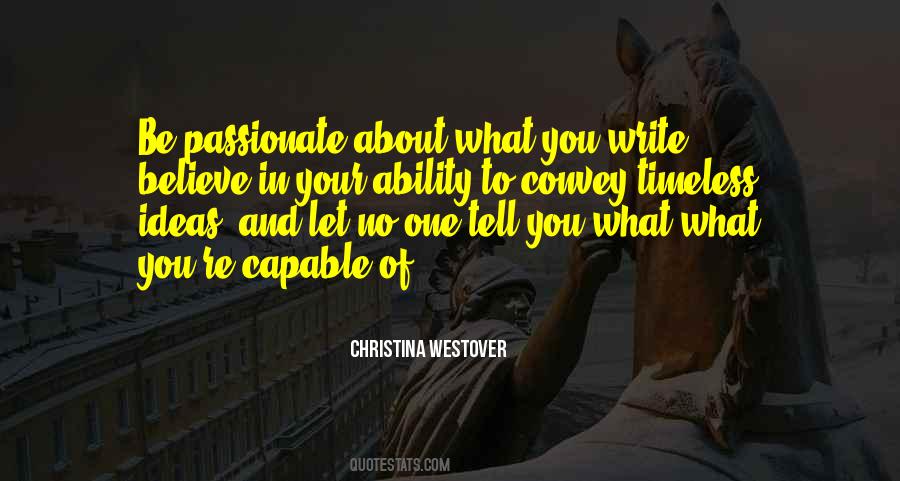 Christina Westover Quotes #789964