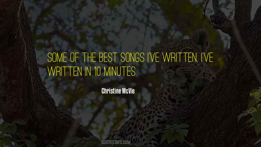 Christine Mcvie Quotes #776875