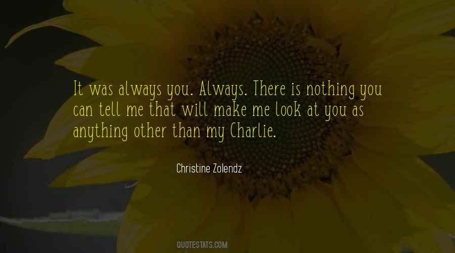 Christine Zolendz Quotes #1156342