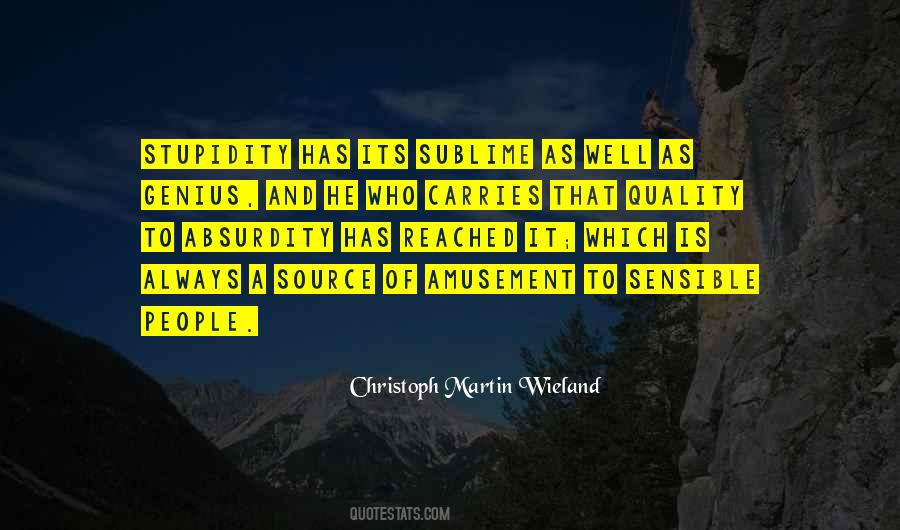 Christoph Martin Wieland Quotes #1837482