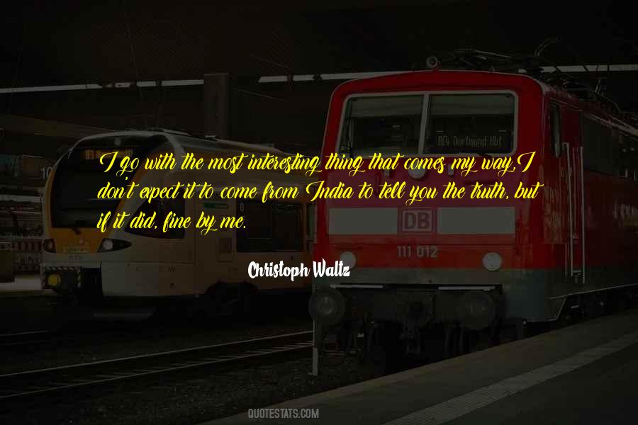 Christoph Waltz Quotes #619770