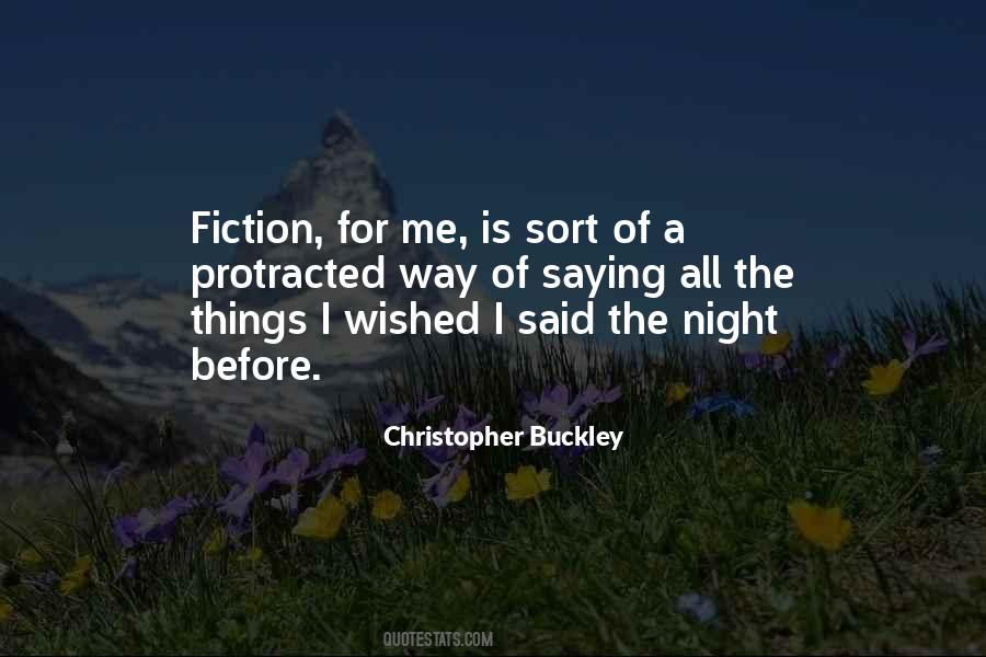 Christopher Buckley Quotes #262103