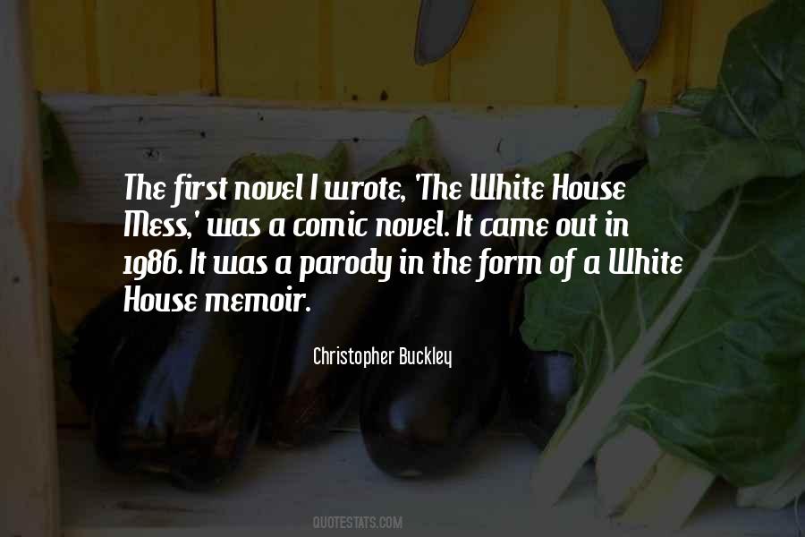 Christopher Buckley Quotes #390477
