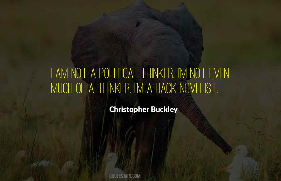 Christopher Buckley Quotes #606852