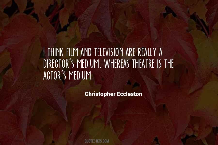 Christopher Eccleston Quotes #1353863