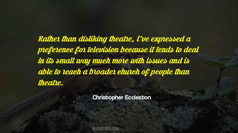 Christopher Eccleston Quotes #215216