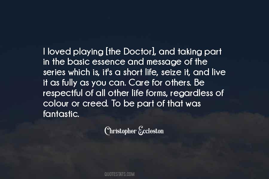 Christopher Eccleston Quotes #960533