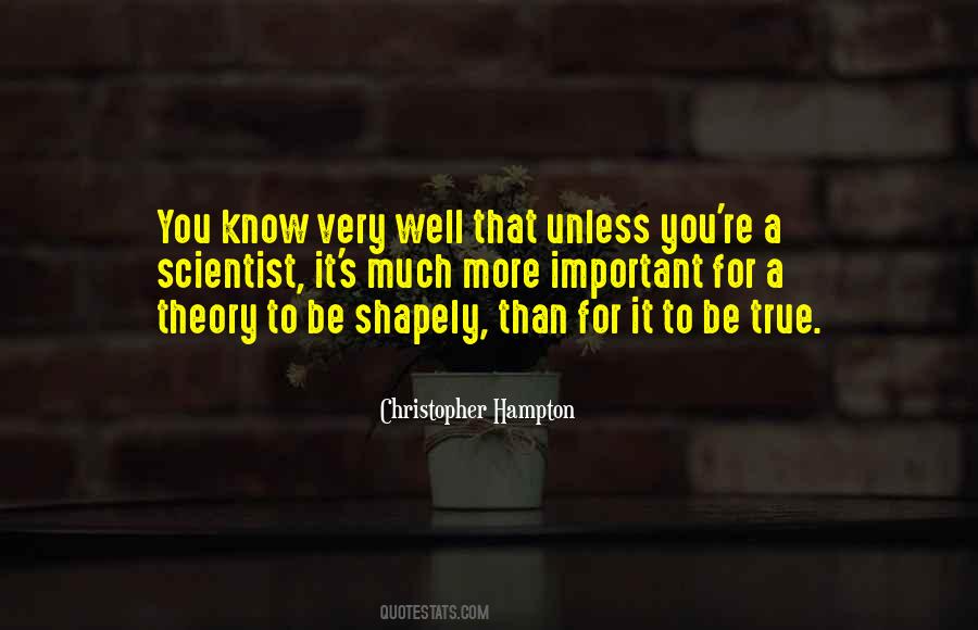 Christopher Hampton Quotes #898419