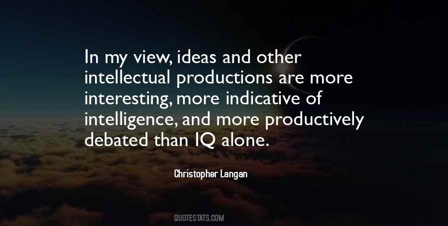 Christopher Langan Quotes #1269353