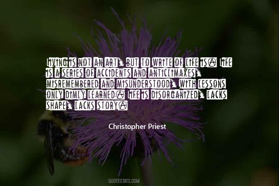 Christopher Priest Quotes #537828