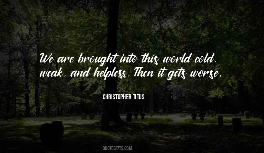 Christopher Titus Quotes #723735