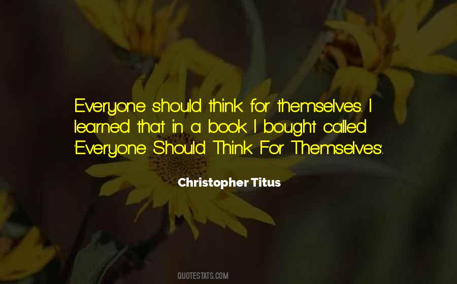 Christopher Titus Quotes #922148