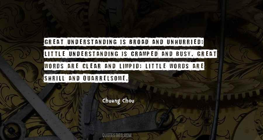 Chuang Chou Quotes #484207