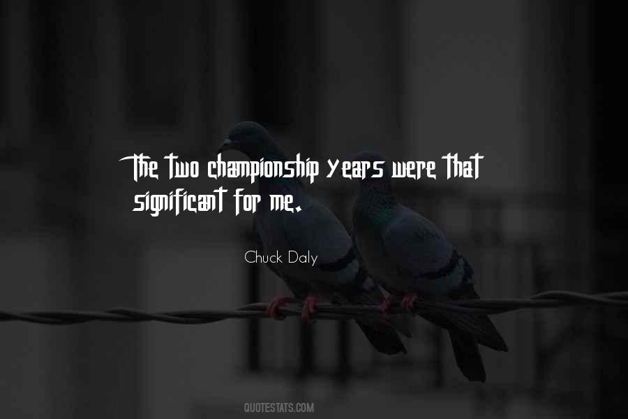 Chuck Daly Quotes #680860