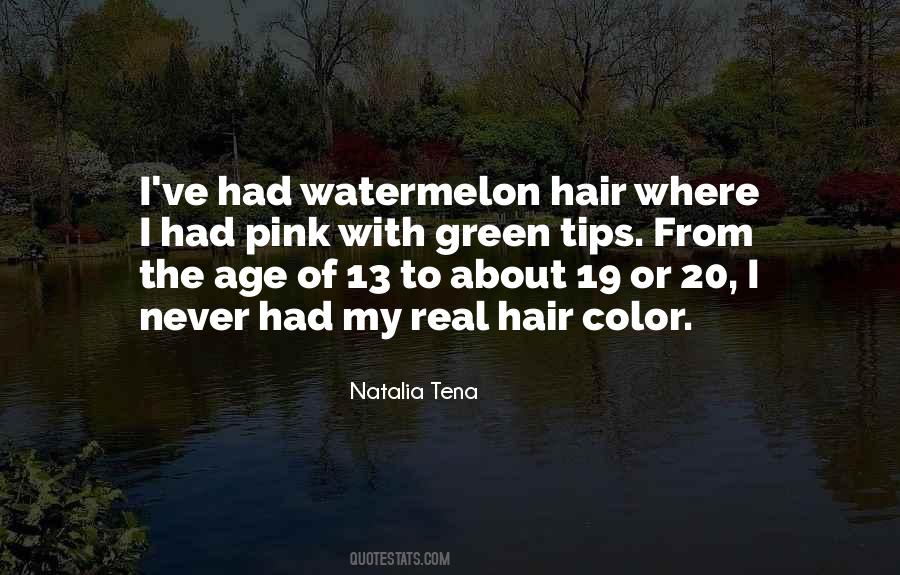 Quotes About Pink Hair #1131096