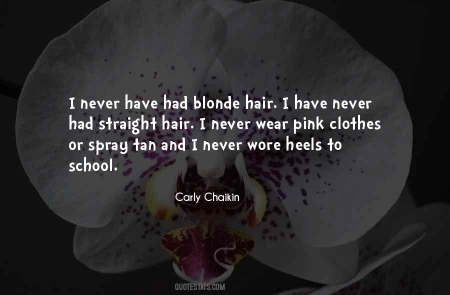 Quotes About Pink Hair #1208630