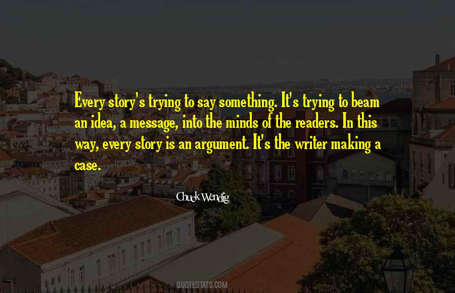 Chuck Wendig Quotes #320483