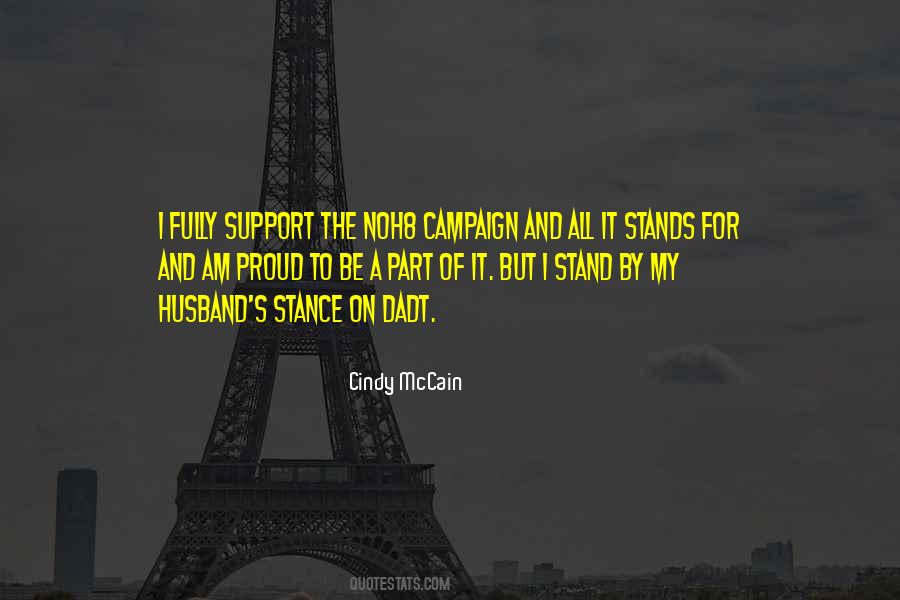 Cindy Mccain Quotes #42039