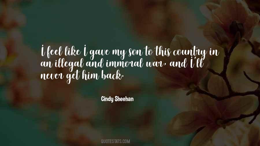 Cindy Sheehan Quotes #382191