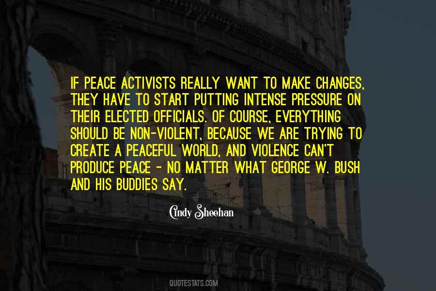 Cindy Sheehan Quotes #519418