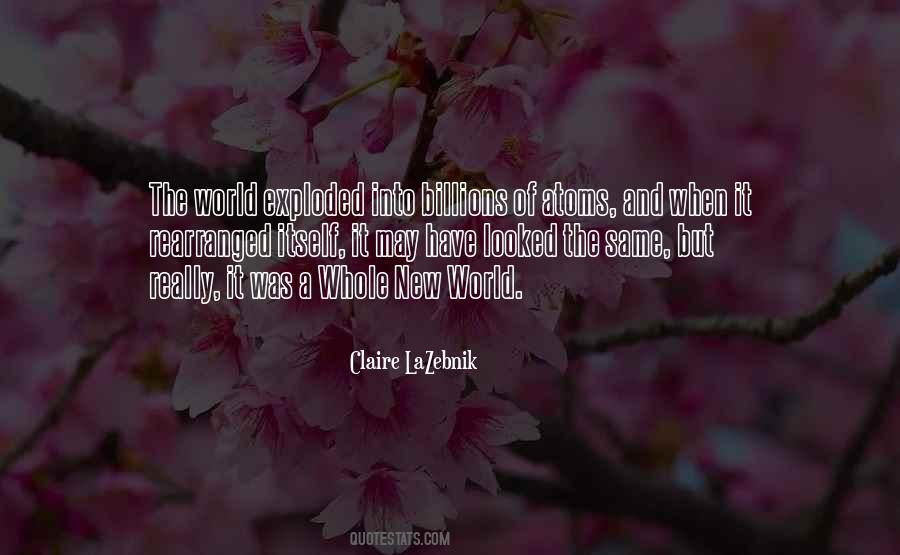 Claire Lazebnik Quotes #513774