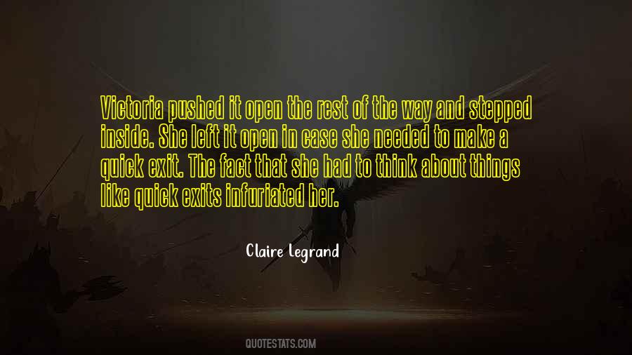 Claire Legrand Quotes #72662