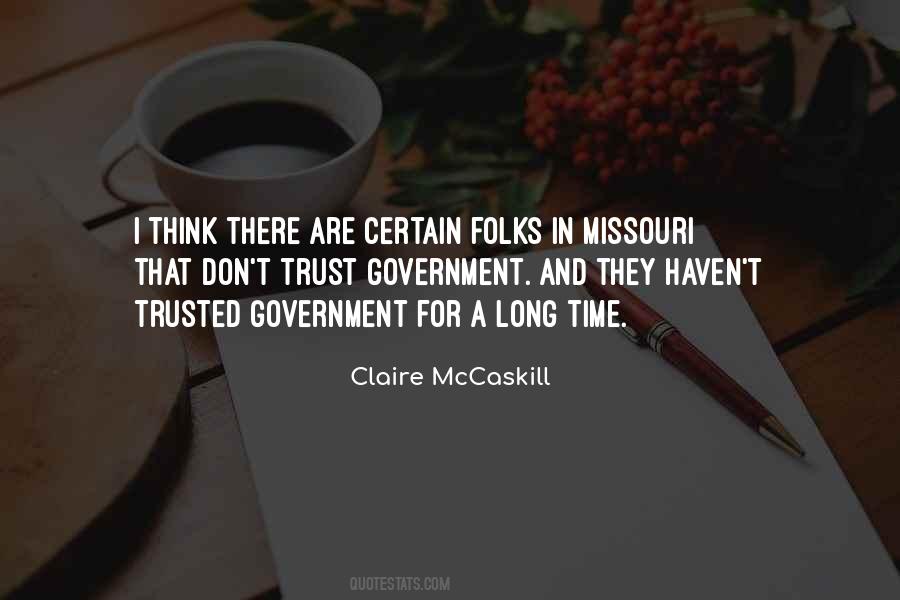 Claire Mccaskill Quotes #420054