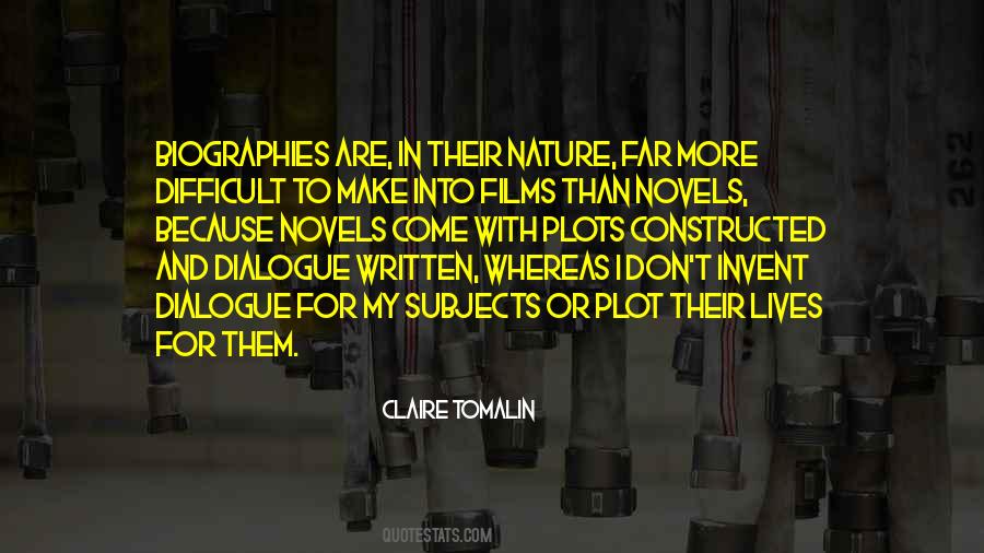 Claire Tomalin Quotes #1725049