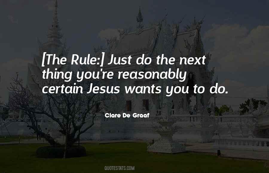 Clare De Graaf Quotes #1329410