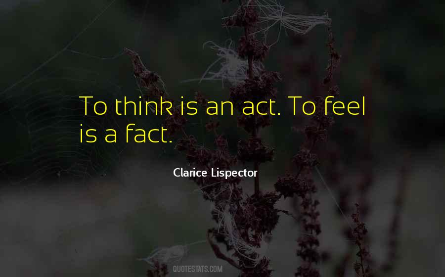 Clarice Lispector Quotes #883327