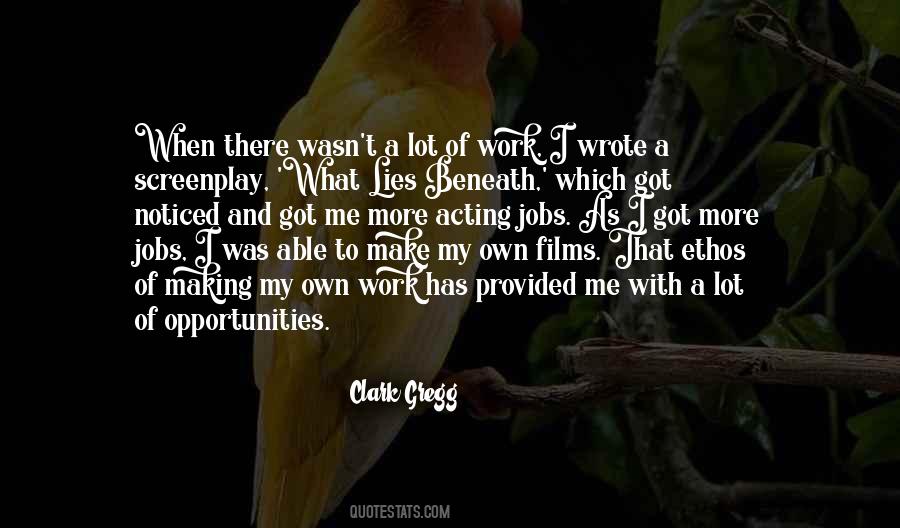 Clark Gregg Quotes #1121534