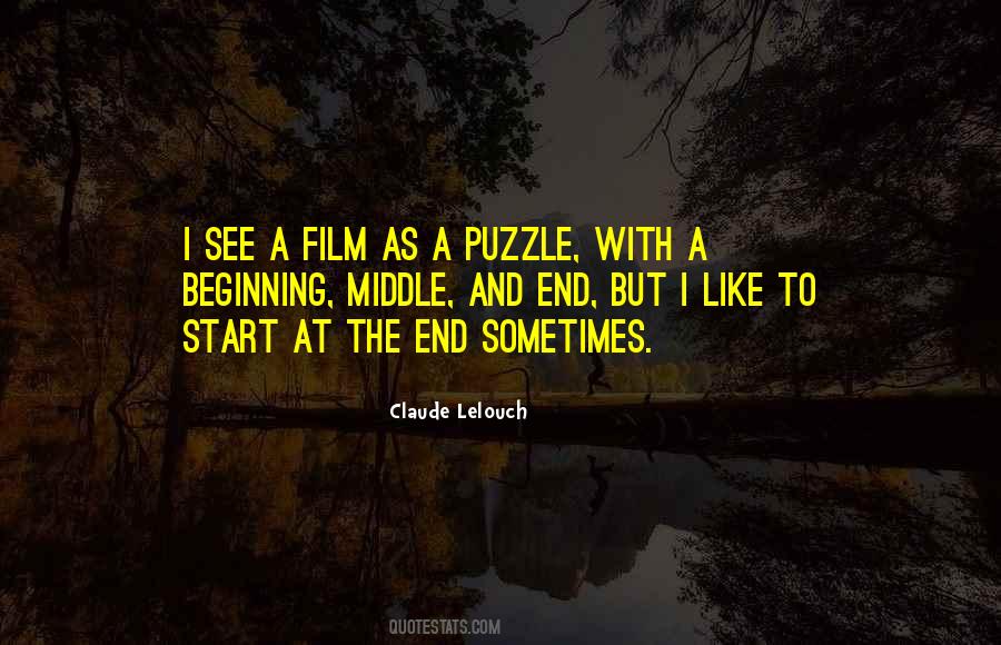 Claude Lelouch Quotes #609745