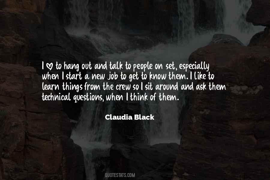 Claudia Black Quotes #946950