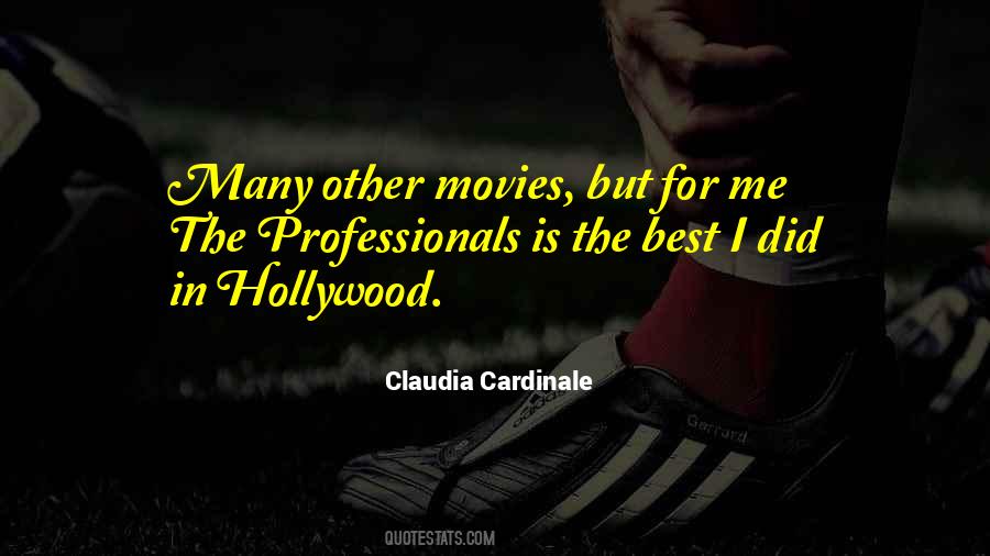 Claudia Cardinale Quotes #927880