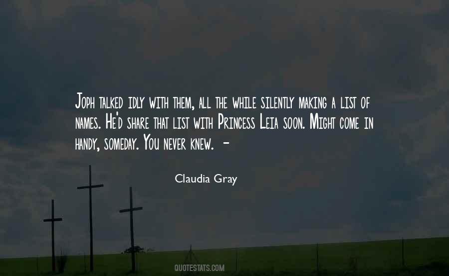 Claudia Gray Quotes #169634