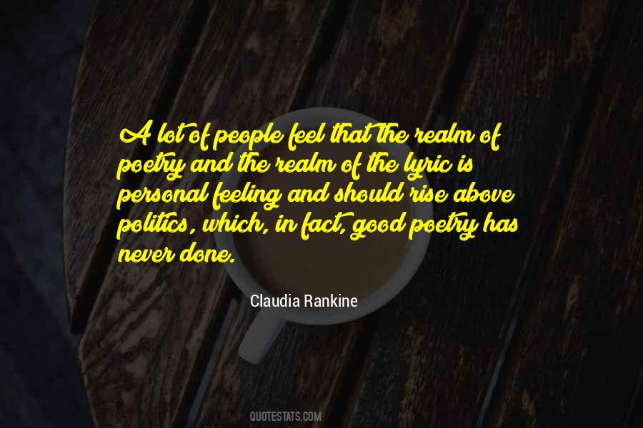 Claudia Rankine Quotes #196014