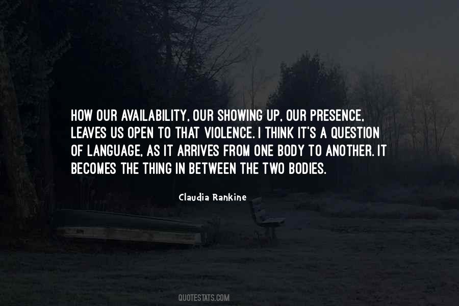 Claudia Rankine Quotes #340157