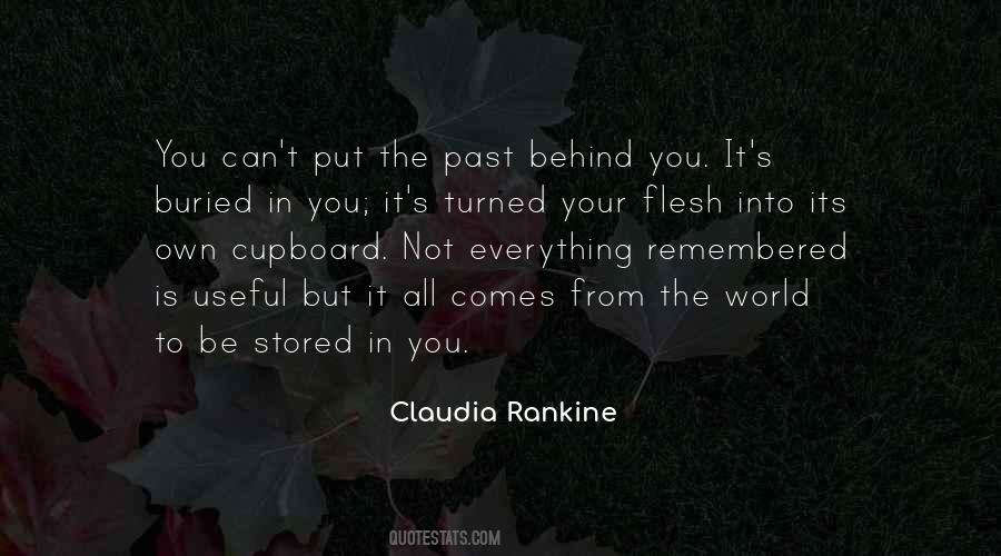 Claudia Rankine Quotes #520263