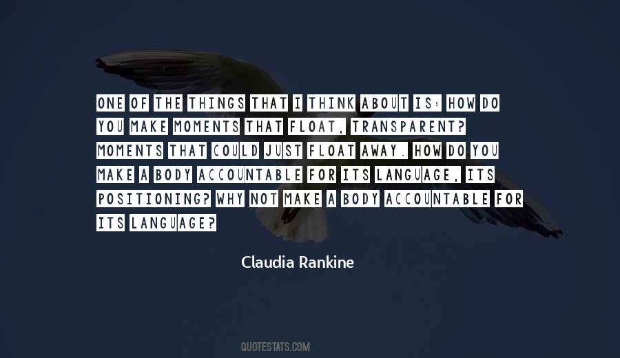 Claudia Rankine Quotes #541397