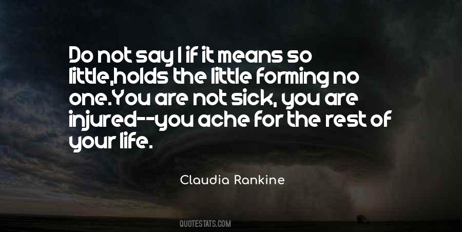 Claudia Rankine Quotes #700829