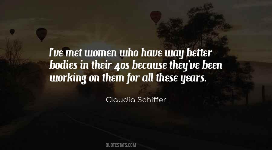 Claudia Schiffer Quotes #1416518