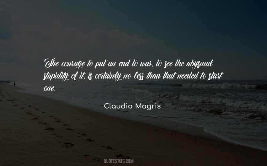 Claudio Magris Quotes #1108521