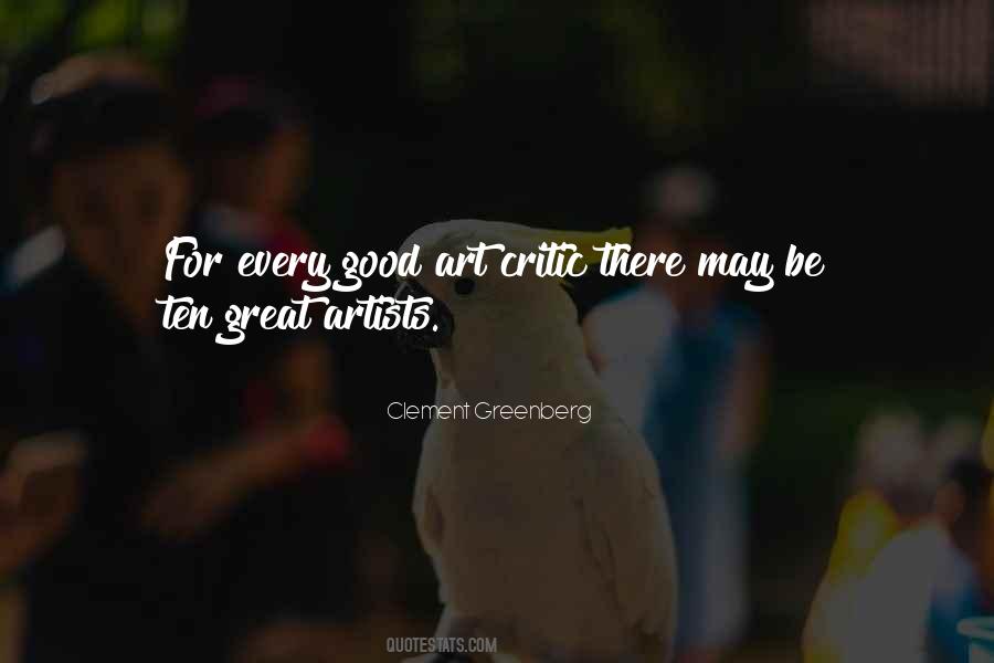 Clement Greenberg Quotes #1310621