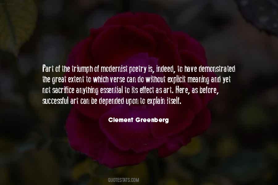 Clement Greenberg Quotes #1435067