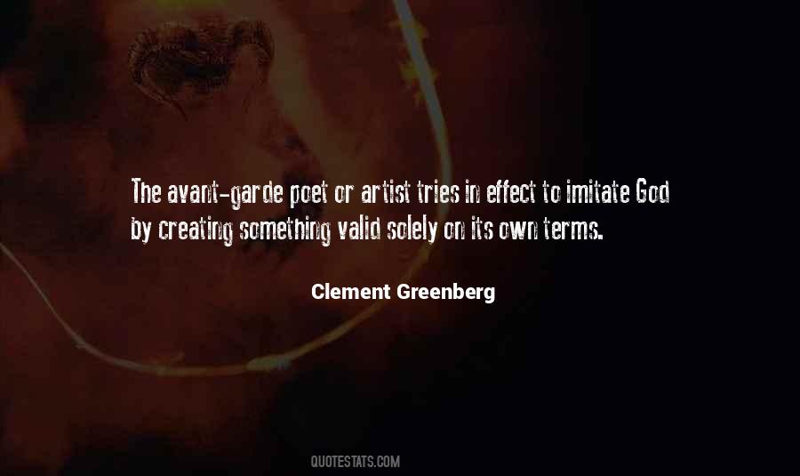 Clement Greenberg Quotes #363505