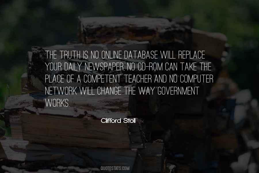 Clifford Stoll Quotes #658852