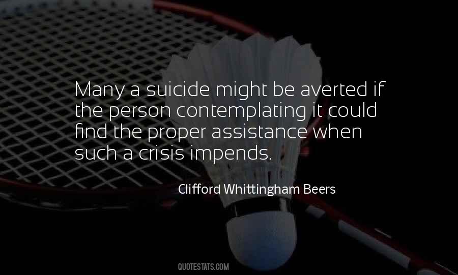 Clifford Whittingham Beers Quotes #26076