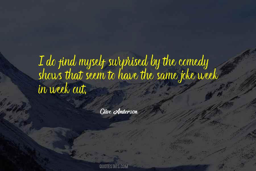 Clive Anderson Quotes #1381886
